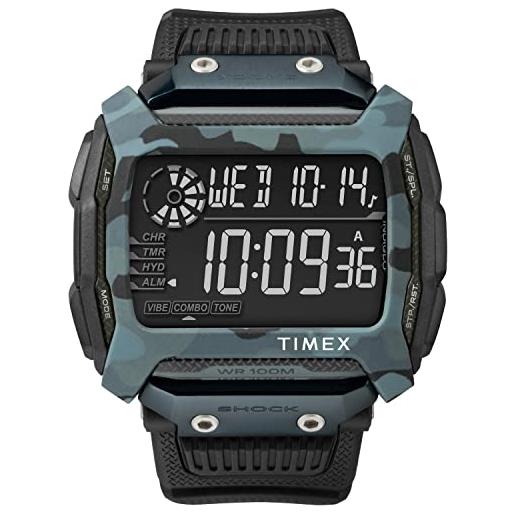 Timex orologio Timex command shock 54mm nero tw5m18200