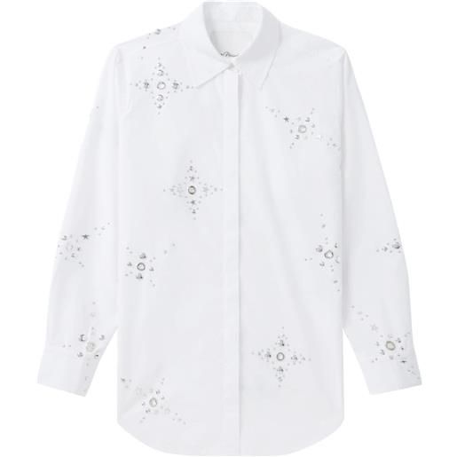 3.1 Phillip Lim camicia con decorazione - bianco
