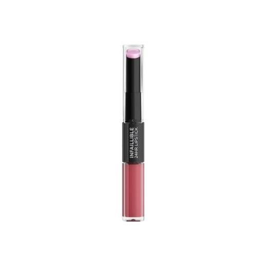 L'Oréal Paris infaillible 24h lipstick rossetto bifasico a lunga durata 5 ml tonalità 213 toujours teaberry