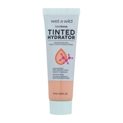 Wet n Wild bare focus tinted hydrator fondotinta illuminante e idratante 27 ml tonalità light