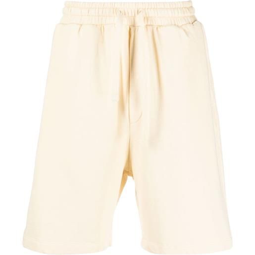 Nanushka shorts con ricamo - toni neutri