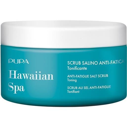 PUPA Milano scrub corpo hawaiian spa (anti-fatigue salt scrub) 350 g