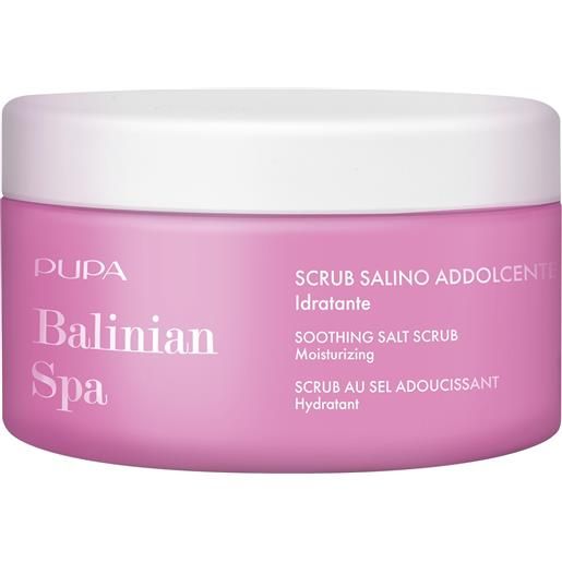 PUPA Milano scrub corpo lenitivo balinian spa (soothing salt scrub) 350 g
