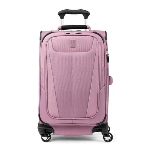 Travelpro maxlite 5-softside espandibile spinner wheel bagaglio, orchidea rosa viola, carry-on 21-inch, a mano 53,3 cm