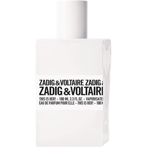 Zadig & Voltaire this is her!Eau de parfum spray 100 ml