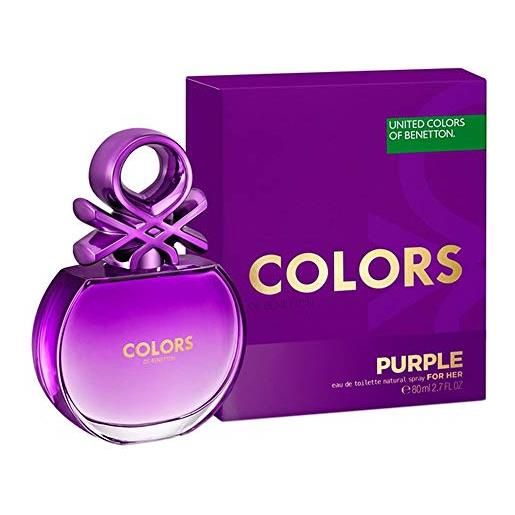United Colors of Benetton benetton colors de benetton purple edt 80 ml w
