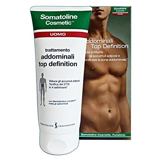 Somatoline cosmetic uomo trattamento addominali top definition sport 200 ml