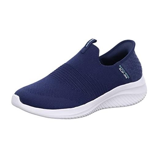 Skechers ultra flex 3.0 smooth step, sneaker donna, navy, 41 eu