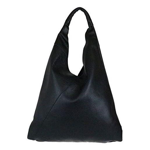 Girly HandBags borse girly v forma genuine top handle bag, blu (marina militare), medium