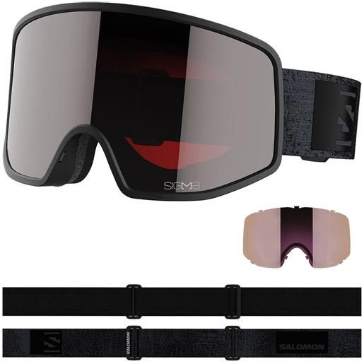 Salomon sentry pro sigma ski goggles nero gm/cat2