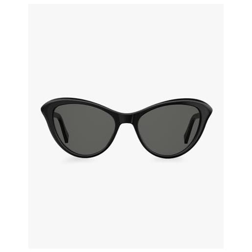 Love Moschino mol mol015/s 807/ir black sunglasses unisex acetate, standard, 53 occhiali, donna