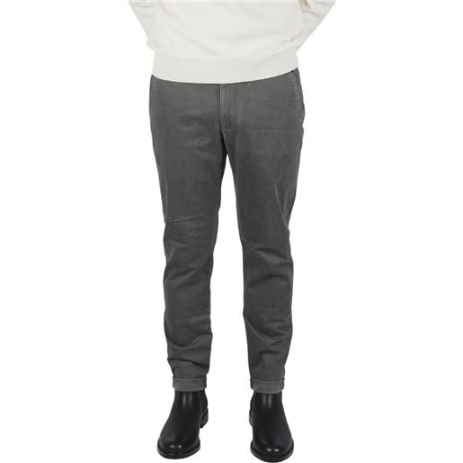 Jeckerson pantalone grigio uomo
