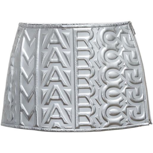 Marc Jacobs minigonna puffy - argento