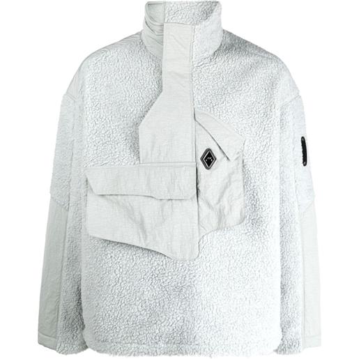 A-COLD-WALL* giacca con scollo a imbuto - grigio