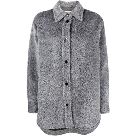 ISABEL MARANT giacca-camicia celiane - grigio