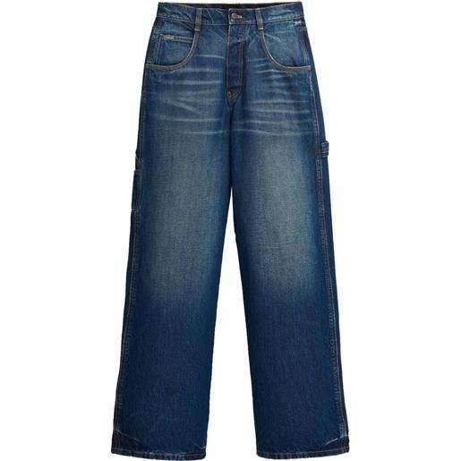 Marc Jacobs jeans a gamba ampia - blu