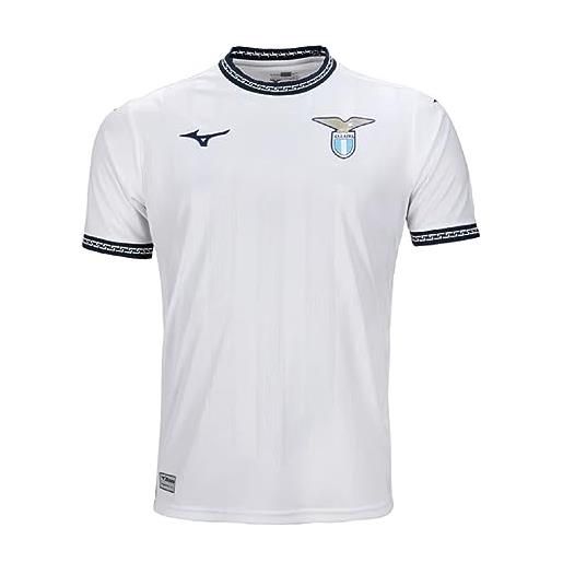 Mizuno lazio p2gaax84-01 third ss jersey t-shirt uomo white s