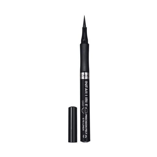 L'Oréal Paris infaillible grip 24h precision felt eyeliner eye-liner waterproof 1 ml tonalità 01 black