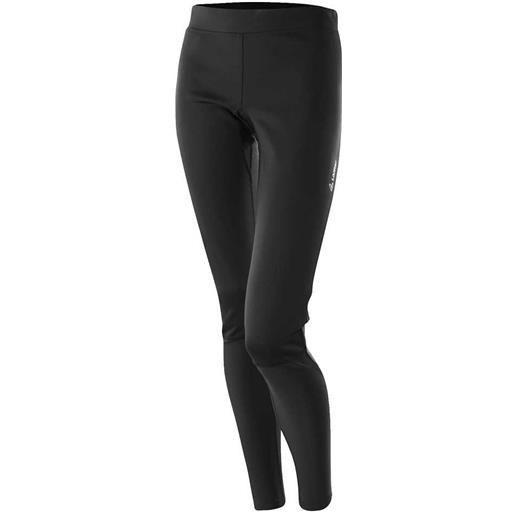 Loeffler carbon ws warm leggings nero xs / regular donna