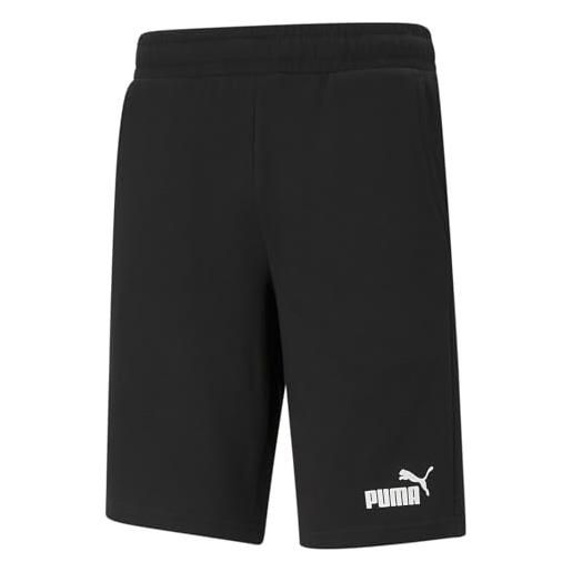 Puma ess shorts 10 knitted shorts men's, puma black xl