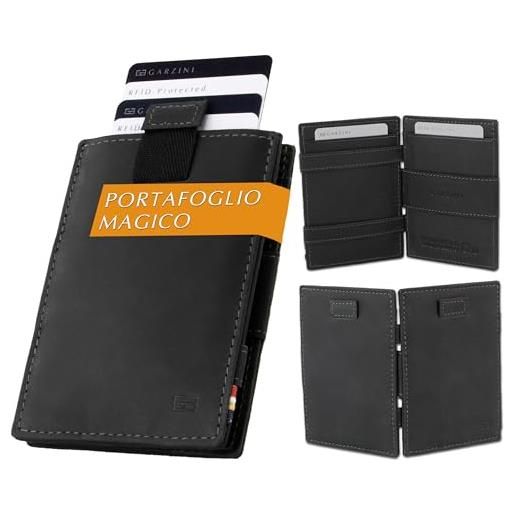 Nuvola Pelle Portafoglio Magico Uomo in Pelle Magic Wallet Piccolo