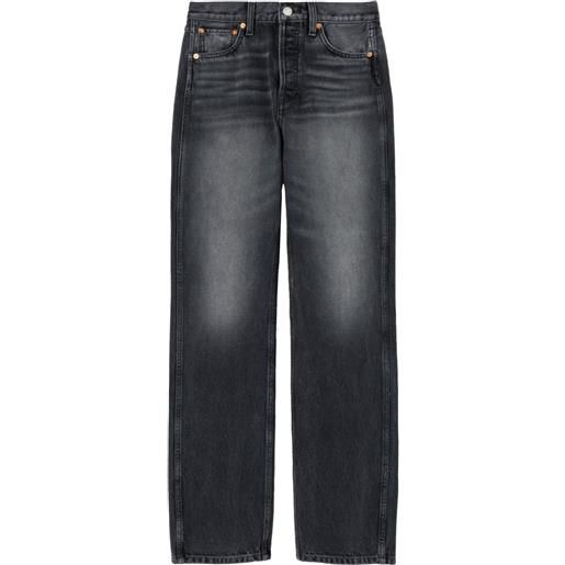 RE/DONE jeans high rise loose '90s - nero