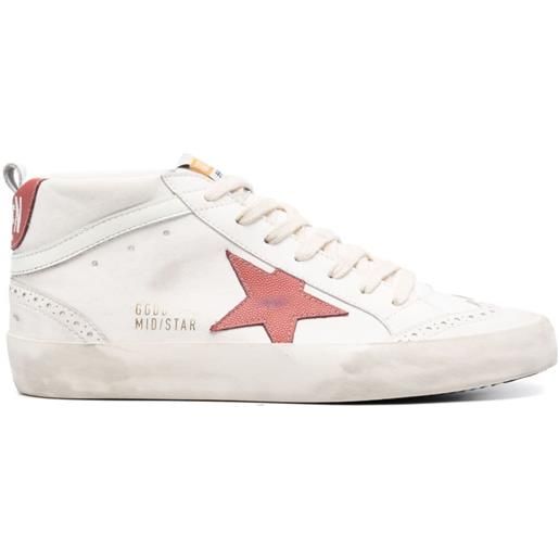 Golden Goose sneakers mid star - bianco