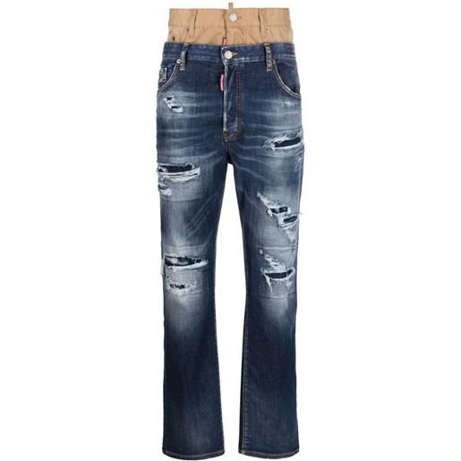 Dsquared2 jeans a strati twin pack - blu