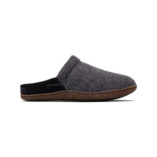 Sorel nakiska scuff, pantofole donna, black natural, 38 eu