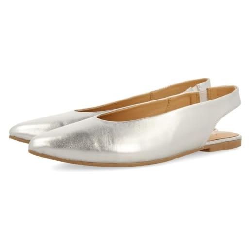 Ballerine Piatte Donna GIOSEPPO Atherton - Pelle Intrecciata Bianco E Nero - Foto 13