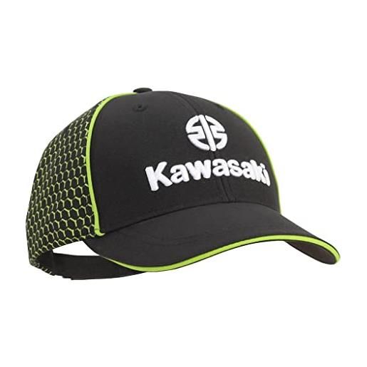 Kawasaki sports cap base cap cap verde nero, nero/verde, taglia unica