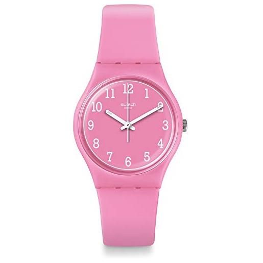 Swatch gent standard pinkway gp156 orologio da polso da uomo made in svizzera