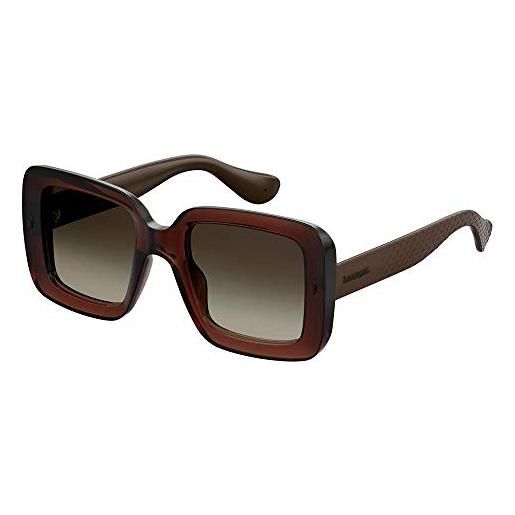 Havaianas geriba qgl/ha brown sunglasses, 53 donna
