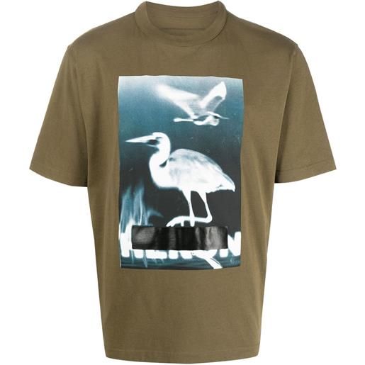 Heron Preston t-shirt con stampa - verde