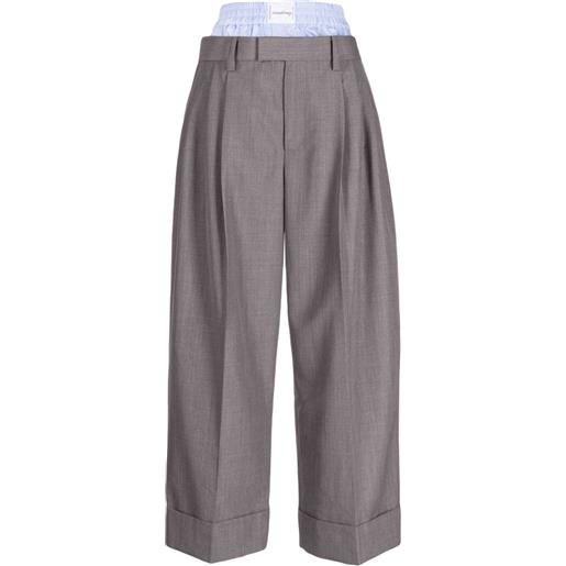 Alexander Wang pantaloni sartoriali - grigio
