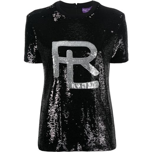 Ralph Lauren Collection t-shirt con logo - nero