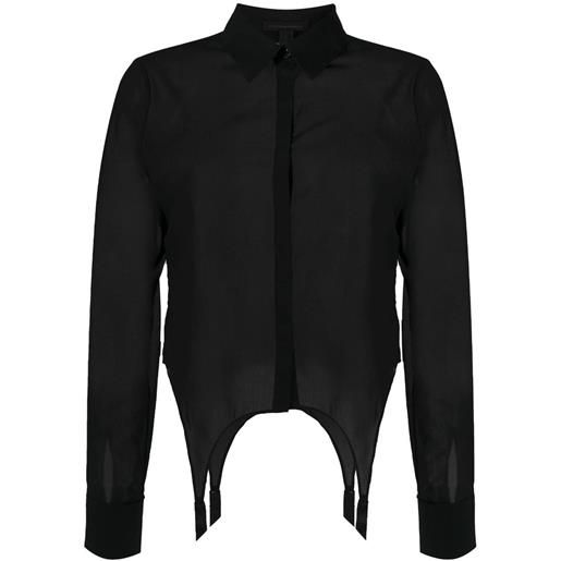 Kiki de Montparnasse camicia - nero