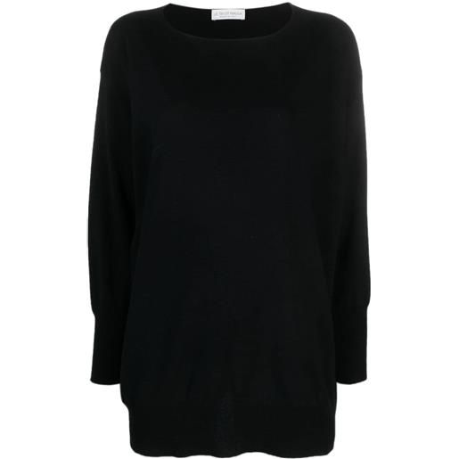 Le Tricot Perugia maglione girocollo - nero