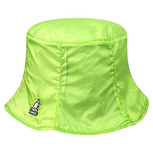 Kangol cappello reversibile see all rev rain di tessuto da pioggia l (58-59 cm) - verde