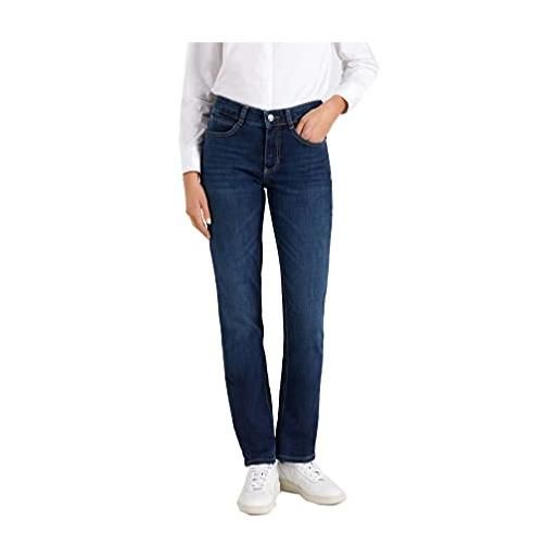 MAC Jeans mac angela, jeans slim donna, blu (new basic wash d845), w40/l32 (talla produttore: w40/l32)