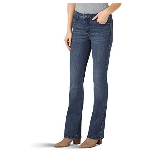 Wrangler aura instantly stivaletti jeans a vita mezza, helen, 48 it (lungo) donna