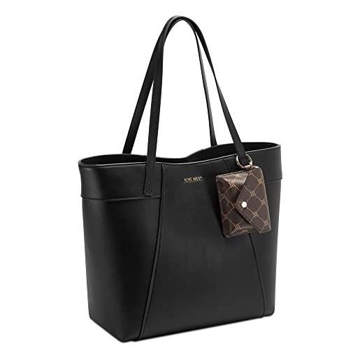 Nine west sunnyside tote, custodia per donna, nero, einheitsgröße