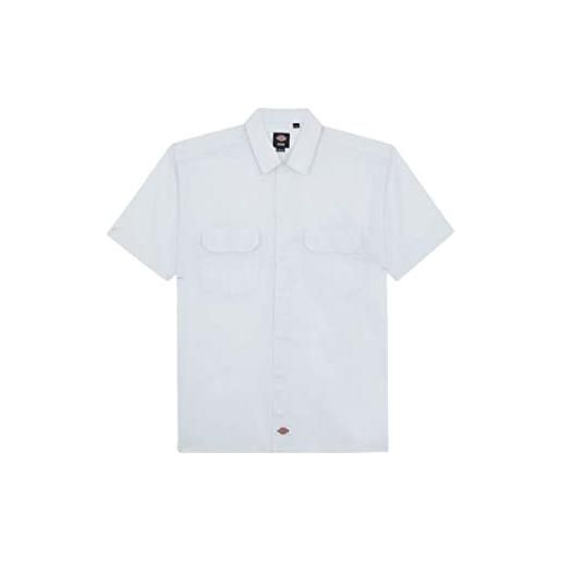Dickies camicia uomo bianco modello dk0a4xk7 misto cotone xs