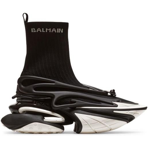 Balmain sneakers unicorn - nero