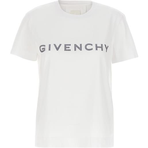 GIVENCHY t-shirt con strass givenchy