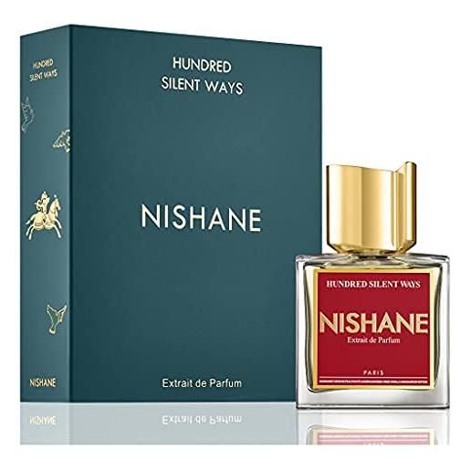 Nishane hundred silent ways extrait de parfum 100 ml + 2 fiale per campionatore di nicchia - gratis