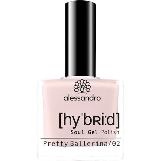 Alessandro unghie hybrid soul gel polish hybrid soul gel polish n. 103 pretty ballerina