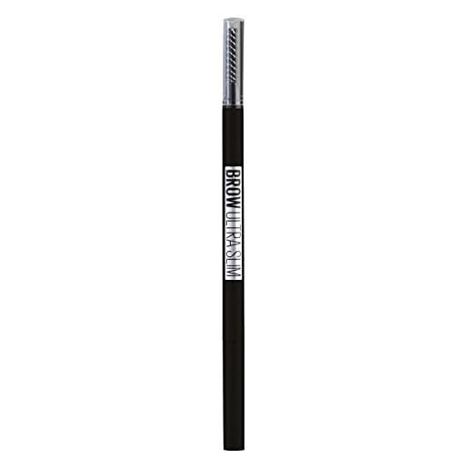 Maybelline new york express brow, matita sopracciglia ultra slim, per sopracciglia precise e definite, deep brown (05), 