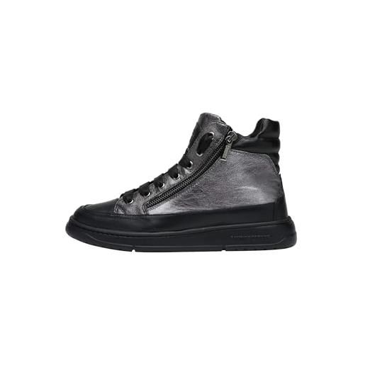 Candice Cooper vela montreal, scarpe con lacci donna, nero (black), 40.5 eu