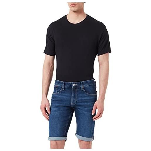 Tommy Jeans ronnie short bf0153 pantaloni, denim dark, 29w regolare uomo